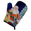 Carolines Treasures Santa Claus with Great Dane Oven Mitt 7232OVMT